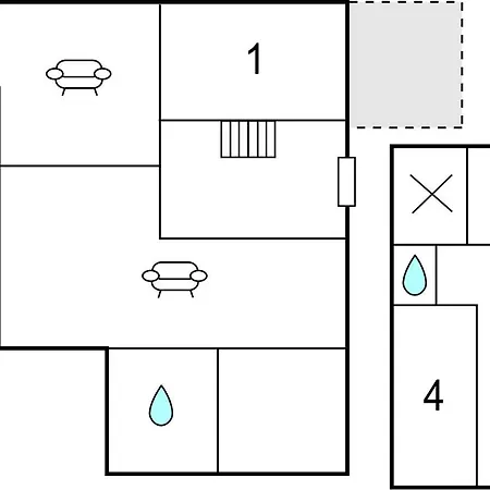 4 Bedroom Nice In Дом отдыха